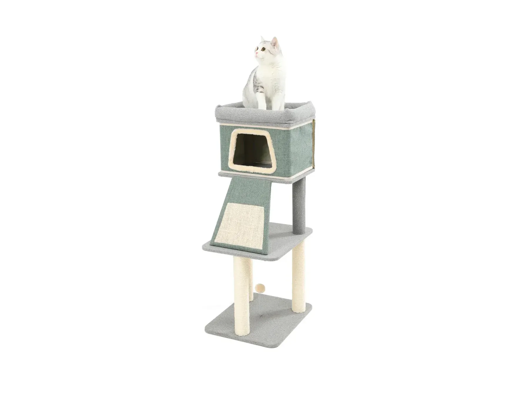 IMAC Tiragraffi Chanel Cat Scratching Post (49x40x106 cm) Pets Qatar