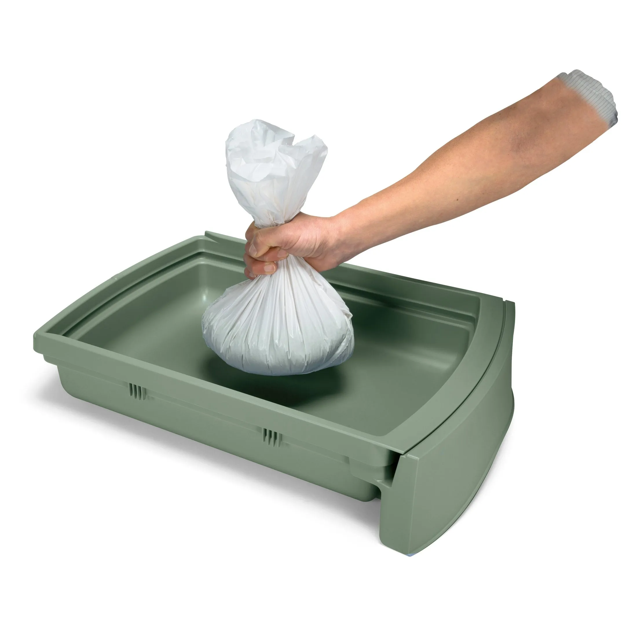 IMAC Zuma "2nd Life" Green Cat Litter Box Pets Qatar