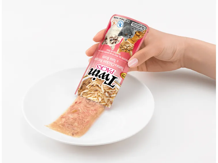 INABA Twin Packs Tuna & Chicken Recipe in Tuna Broth 40gx2 Pets Qatar