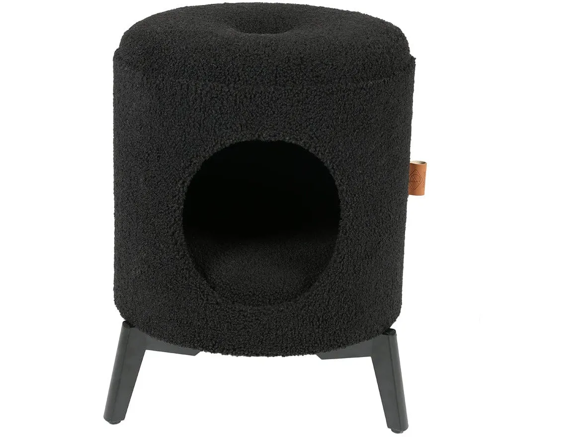 Jean Cat House 35X35X48Cm Black Pets Qatar