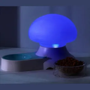 Jellyfish drinking water feeder with lamp-304 * 316 * 200mm Pets Qatar