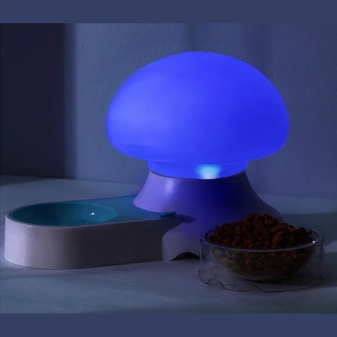 Jellyfish drinking water feeder with lamp-304 * 316 * 200mm Pets Qatar