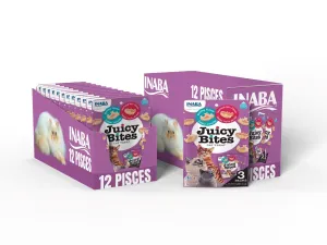 Juicy Bites Shrimp & Seafood Mix Flavor 3 pouches 33,9gX12 Pets Qatar