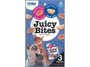 Juicy Bites Tuna & Chicken Flavor 3 pouches 33,9g Pets Qatar