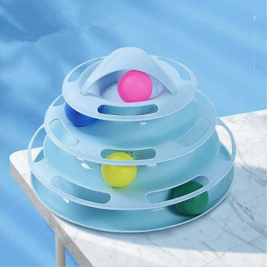Kano Space Tower (Four-Tier Cat Toy) Pets Qatar