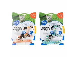 KITTEN WALKING SET KITTY CAT 15-25cm / 8mm-125cm mixed colors Pets Qatar