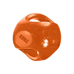 Kong Jumbler Interactive Squeaky Toy for Dogs (Orange)