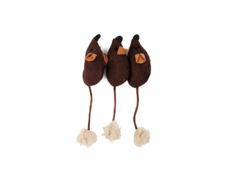 Lambswool The Triplets - Brown Pets Qatar