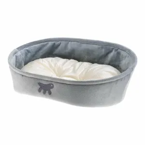 Laska 45 Gray Kennel Pets Qatar
