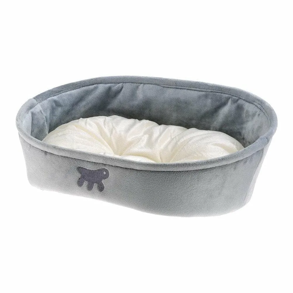 Laska 45 Gray Kennel Pets Qatar