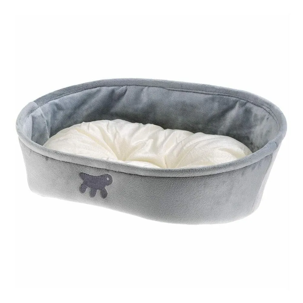 Laska 65 Gray Kennel Pets Qatar