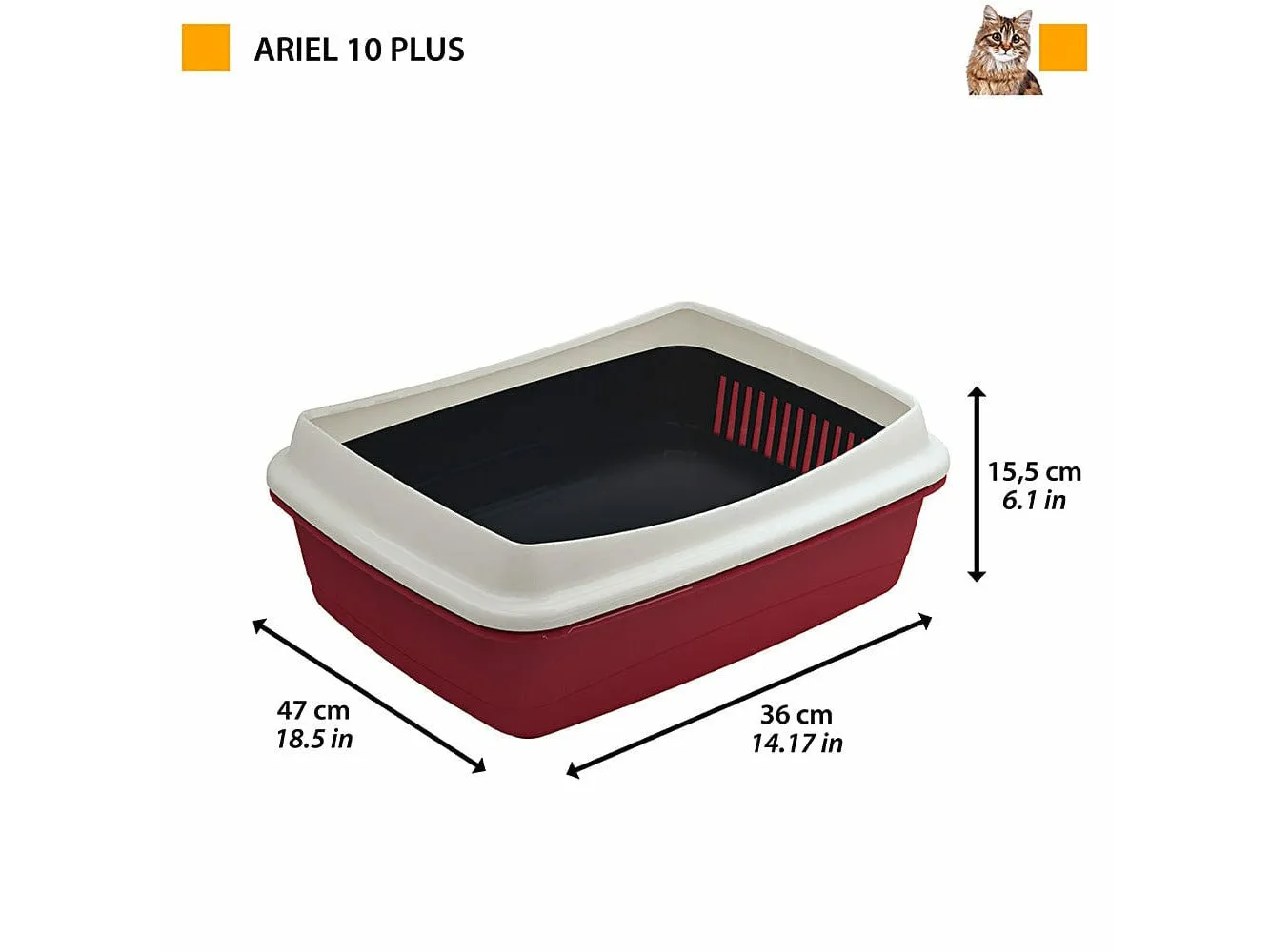 Litter Ariel 10 Plus Pets Qatar