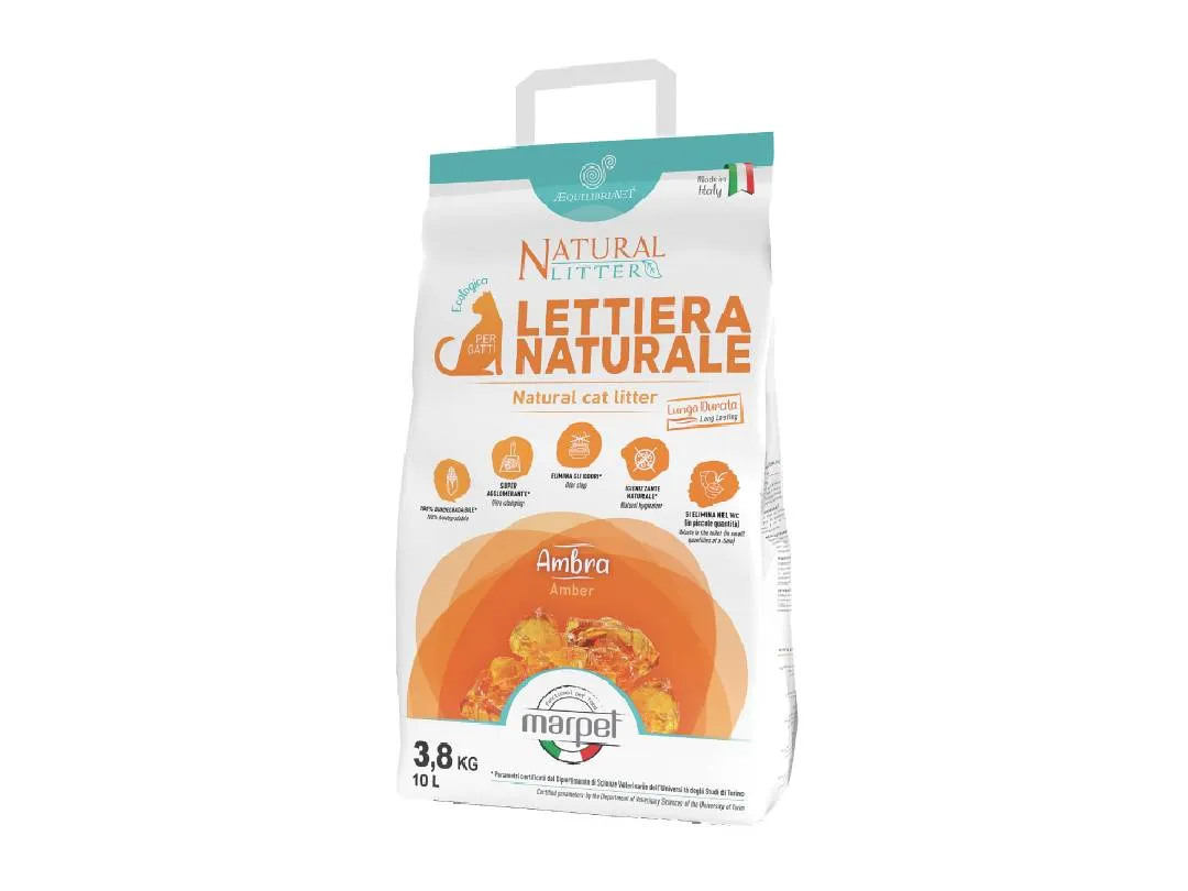LITTER SAND LETTIERA 10 LT Amber Pets Qatar
