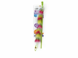 Long Fluff Wand - Green Pets Qatar