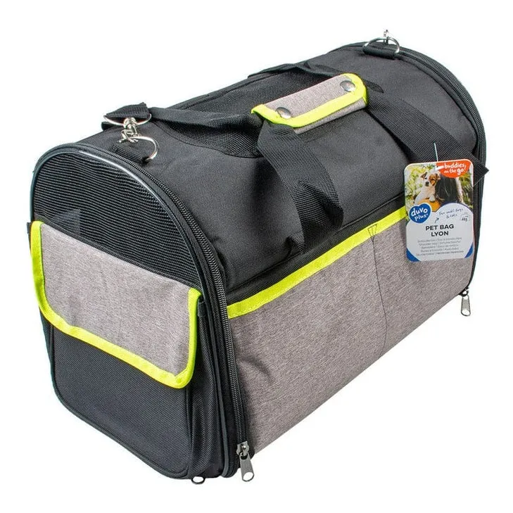 Lyon pet bag 41x26x28cm - max. 6kg black Pets Qatar