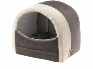 MAJESTY 20 GREY/BEIGE HOUSE BED Pets Qatar