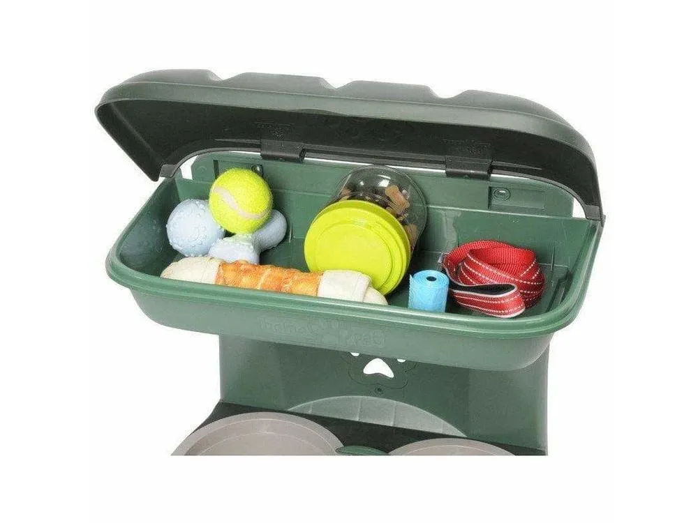 Maxi Hanging Bowl Stand - Dove Grey Pets Qatar