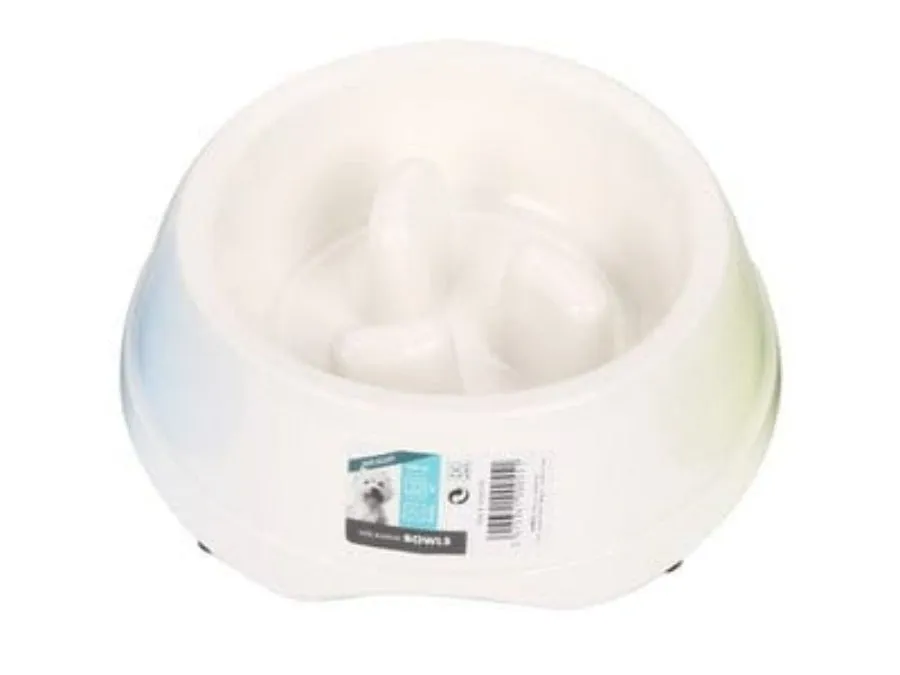 Melamine Bowl - High-Back Slow-Down Mix Pets Qatar