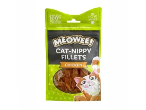 MEOWEE! CAT-NIPPY FILLETS CHICKEN 35G Pets Qatar