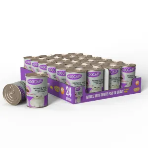 MINCE WITH WHITE FISH IN GRAVY 24X400g Pets Qatar