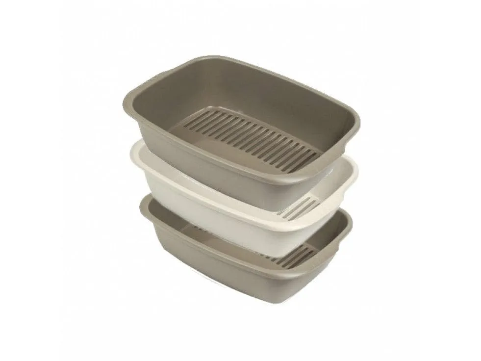 Miso Litter Tray - Brown Pets Qatar