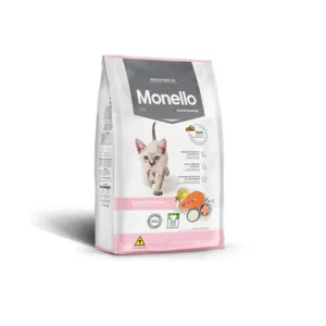 MONELLO SALMON AND CHICKEN DRY FOOD FOR KITTENS 100 g Pets Qatar