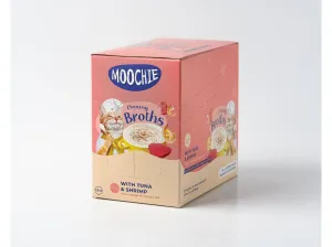 Moochie Broth TUNA & Shrimp 16x40g Pouchs Pets Qatar