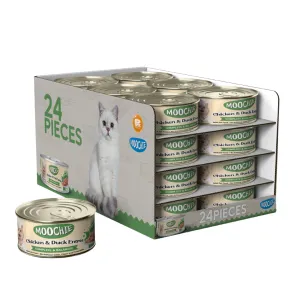MOOCHIE CHICKEN & DUCK ENTREE 24X85g Pets Qatar
