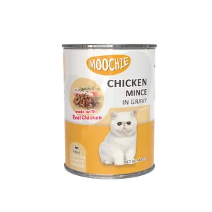 MOOCHIE CHICKEN MINCE IN GRAVY 400g Pets Qatar