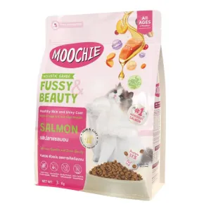 MOOCHIE FUSSY & BEAUTY CAT FOOD SALMON FLAVOUR 3kg Pets Qatar
