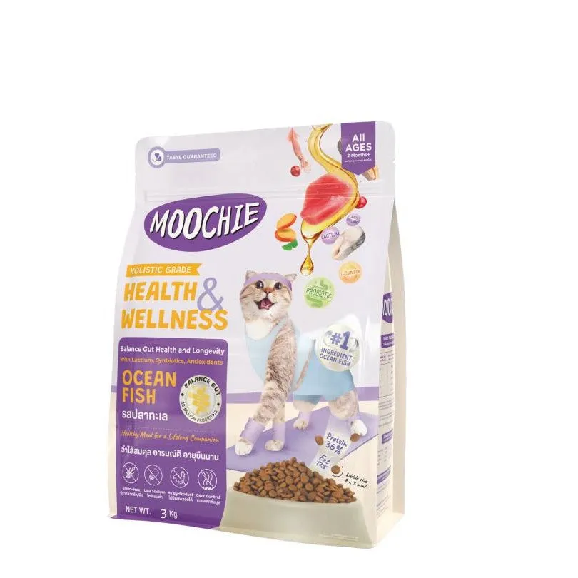 MOOCHIE HEATH & WELLNESS CAT FOOD OCEAN FISH FLAVOUR 3kg Pets Qatar
