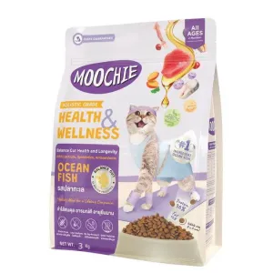 MOOCHIE HEATH & WELLNESS CAT FOOD OCEAN FISH FLAVOUR 3kg Pets Qatar