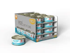 Moochie Loaf With Tuna Pate 24X156G. Can Pets Qatar
