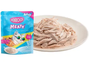 Moochie Meaty Tuna & Chicken Breast Recipe In Jelly  70G  Pouch Pets Qatar