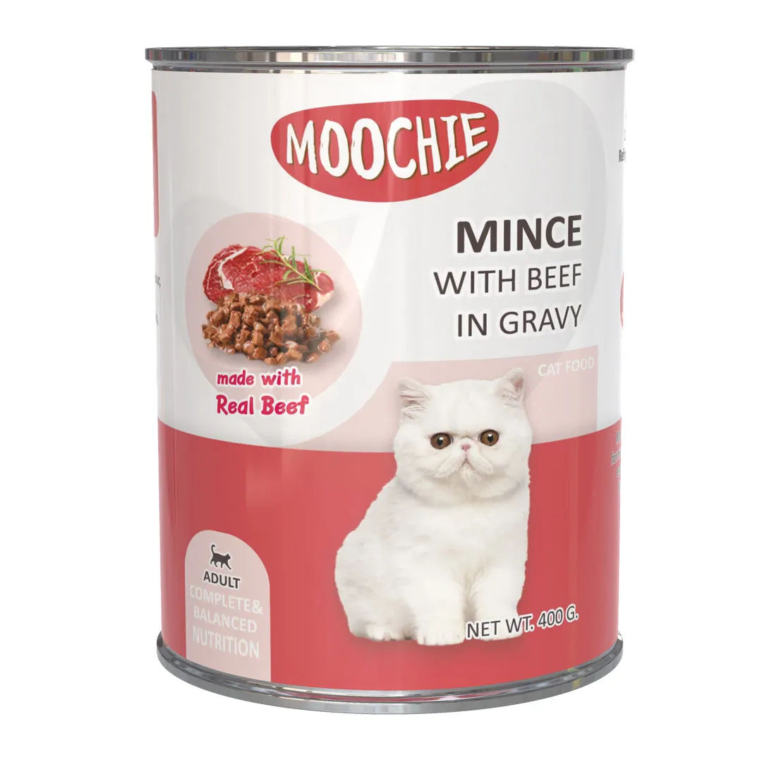 MOOCHIE MINCE WITH BEEF IN GRAVY 400g Pets Qatar