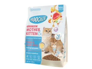 MOOCHIE MOTHER & KITTEN CAT FOOD TUNA & GOAT MILK FLAVOUR 1.2kg Pets Qatar