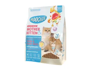MOOCHIE MOTHER & KITTEN CAT FOOD TUNA & GOAT MILK FLAVOUR 3kg Pets Qatar