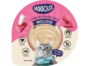 Moochie Mousse Tuna With Goatmilk  85G  Cup Pets Qatar