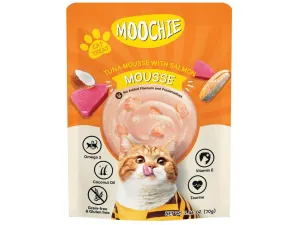 Moochie Mousse Tuna With Salmon  70G  Pouch Pets Qatar