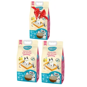 MOOCHIE NATURAL TOFU CAT LITTER - MILK SCENT 6L Three bags Pets Qatar