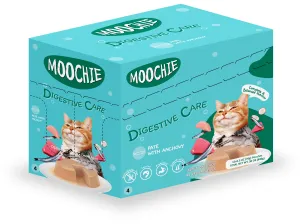 MOOCHIE PATE WITH ANCHOVY (DIGESTIVE CARE)12x70g Pouchs Pets Qatar