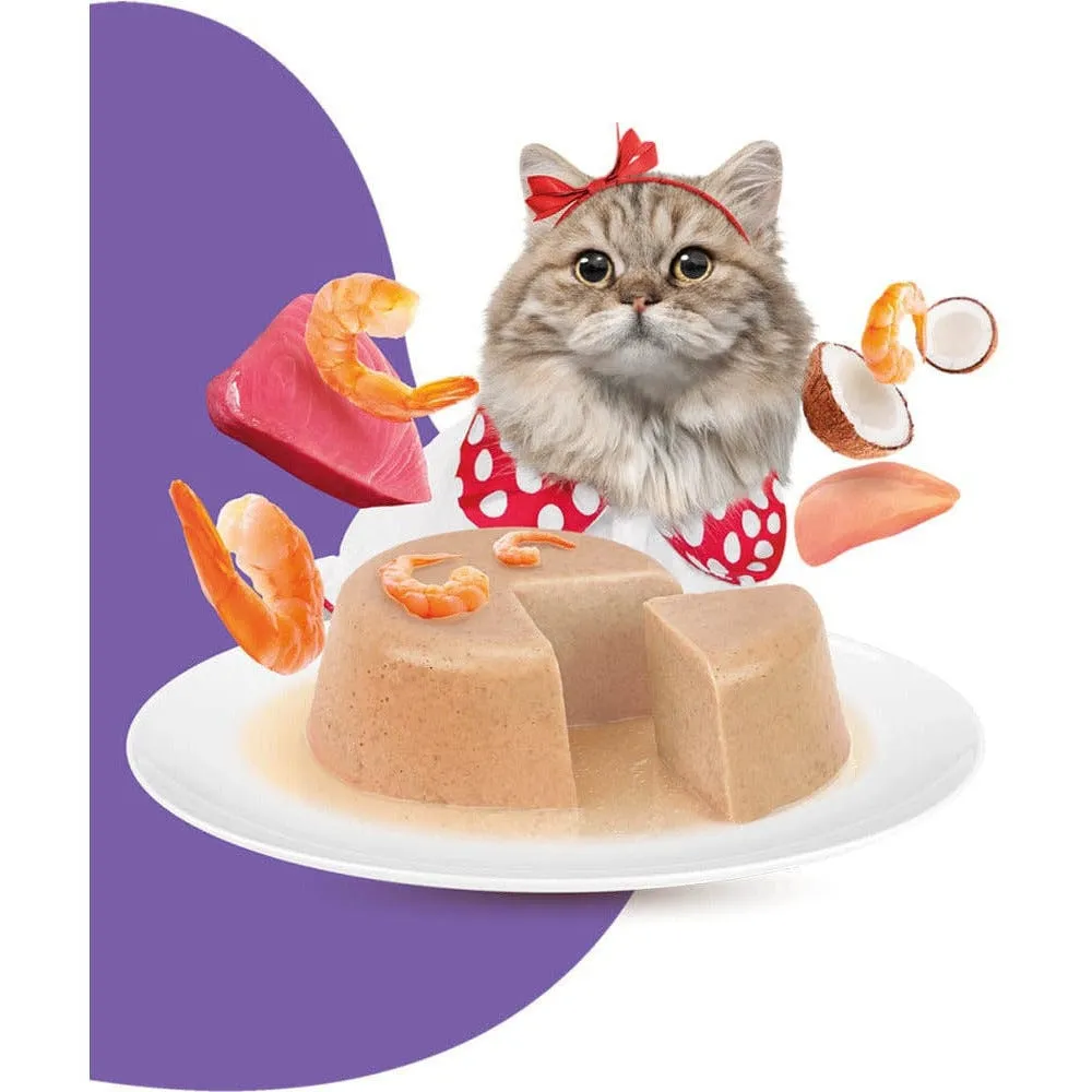 Moochie Pate With Prawn (Hairball Care) 85G  Cup Pets Qatar