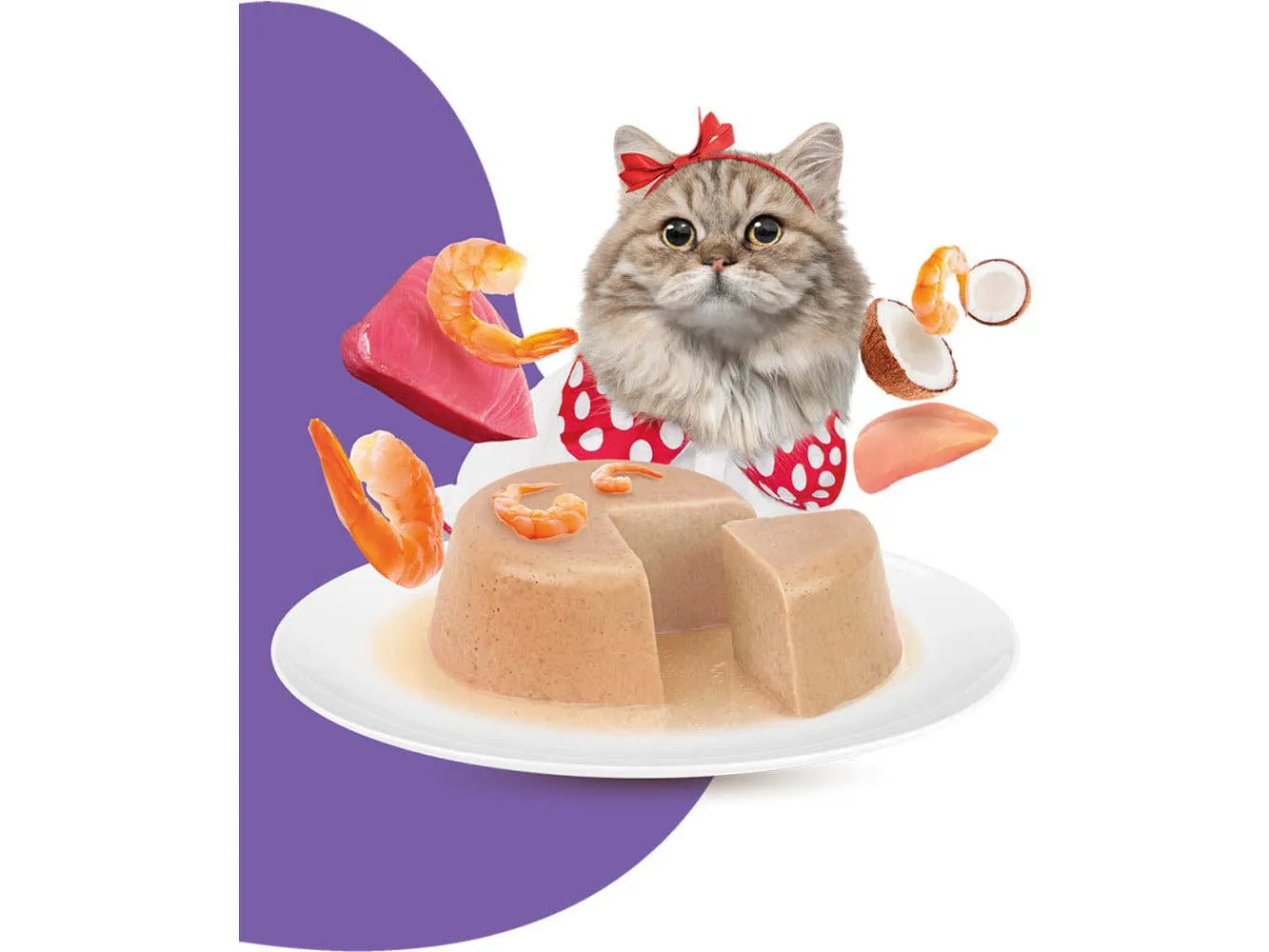 MOOCHIE PATE WITH PRAWN (HAIRBALL CARE)12x85g Cups Pets Qatar