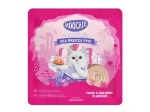 MOOCHIE TUNA & SALMON FLAVOR 25X15g POUCH Pets Qatar