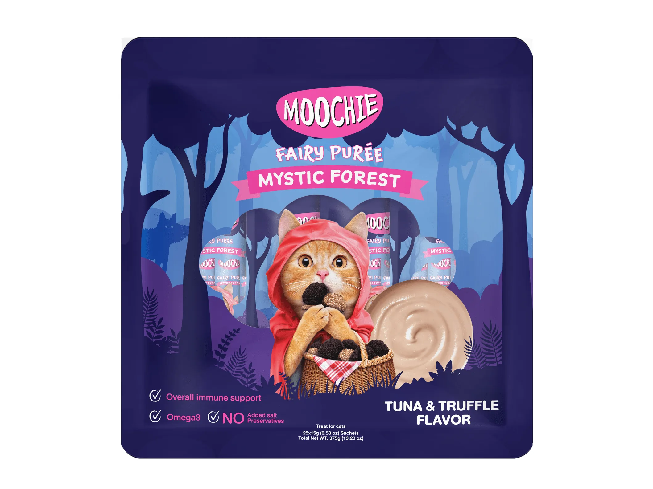 MOOCHIE TUNA & TRUFFLE FLAVOR 25X15g POUCH Pets Qatar