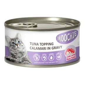 MOOCHIE TUNA TOPPING CALAMARI IN GRAVY 85g Pets Qatar