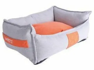 MOON BASKET - M ORANGE &  GRAY Pets Qatar