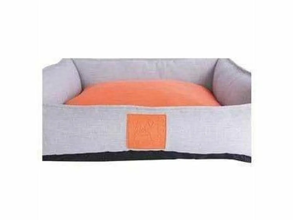 MOON BASKET - M ORANGE &  GRAY Pets Qatar