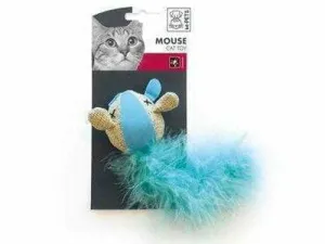 MOUSE 17 X 7 X 4 CM YELLOW, GREEN, BLUE, PINK Pets Qatar