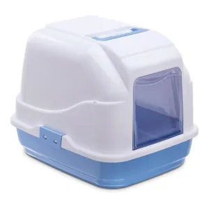 My Cat Litter Box White/Light Blue Pets Qatar